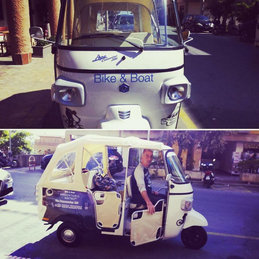 Bike&Boat Argentario Hotel ปอร์โต ซานโต สเตฟาโน ภายนอก รูปภาพ